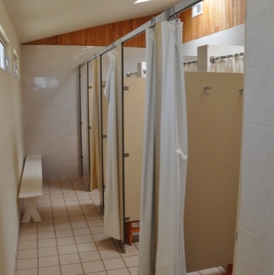 Lower Bathhouse - 10 Showers with Individual Dressing Space