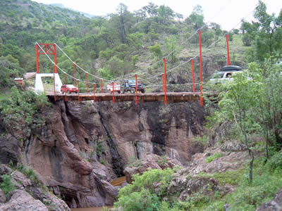 Huapoca Suspension Bridge